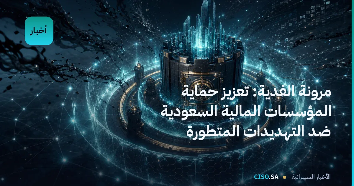 مرونة الفدية: تعزيز حماية المؤسسات المالية السعودية ضد التهديدات المتطورة