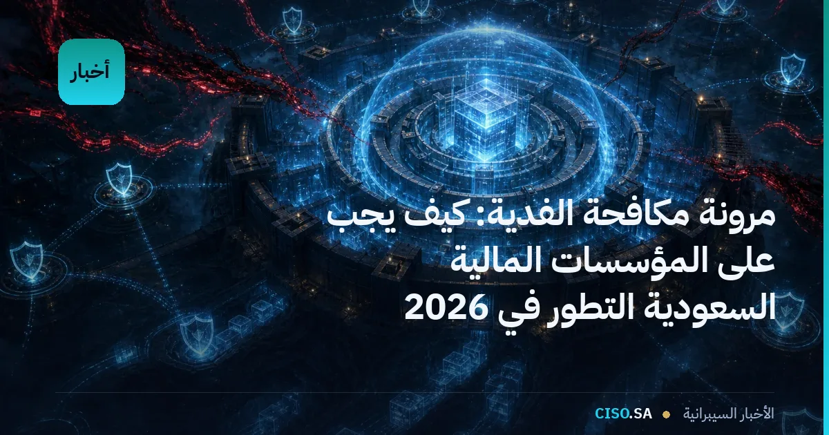 مرونة مكافحة الفدية: كيف يجب على المؤسسات المالية السعودية التطور في 2026