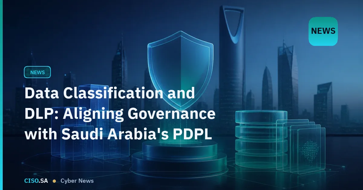 Data Classification and DLP: Aligning Governance with Saudi Arabia's PDPL Requirements