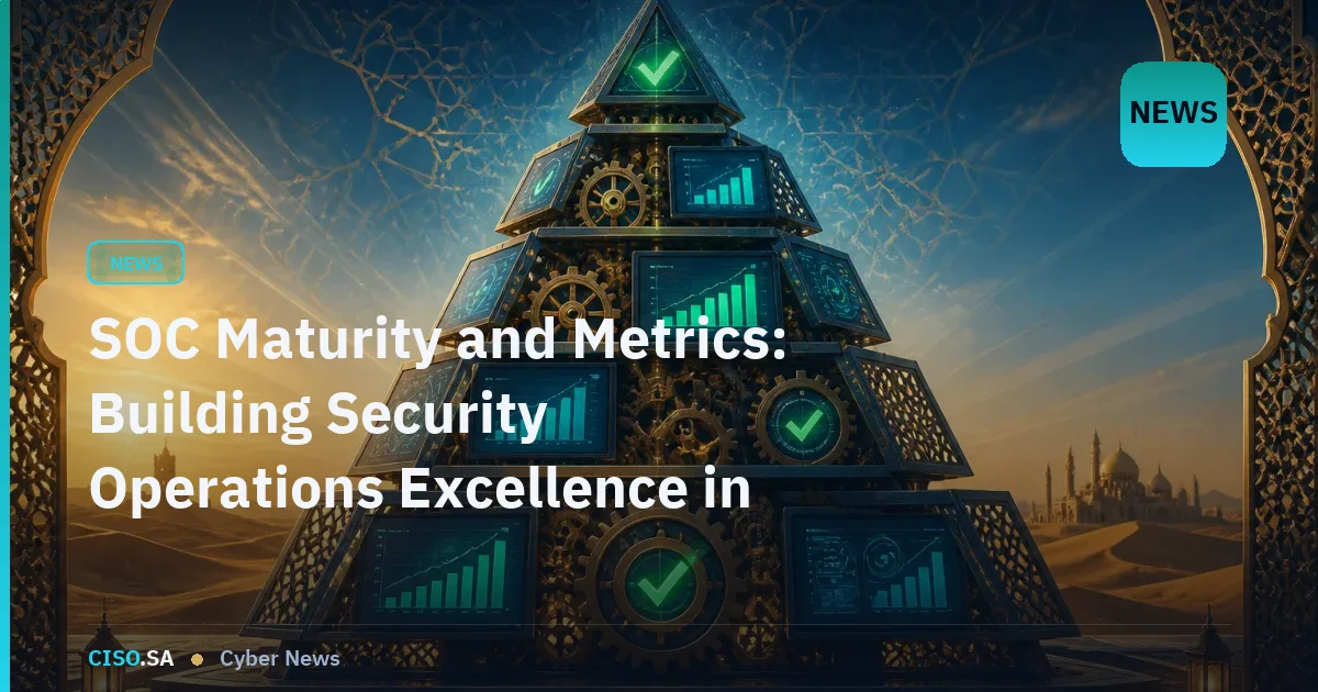 SOC Maturity and Metrics: Building Security Operations Excellence in Saudi Arabia
