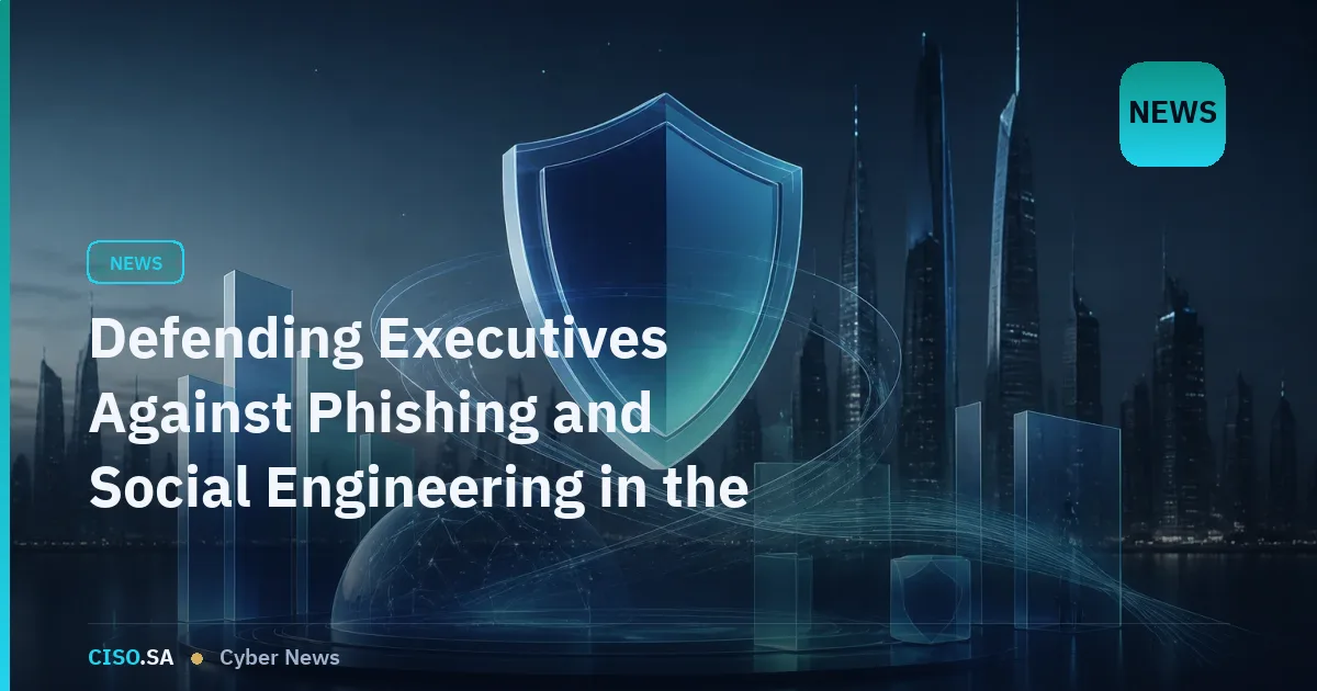 Defending Executives Against Phishing and Social Engineering in the GCC