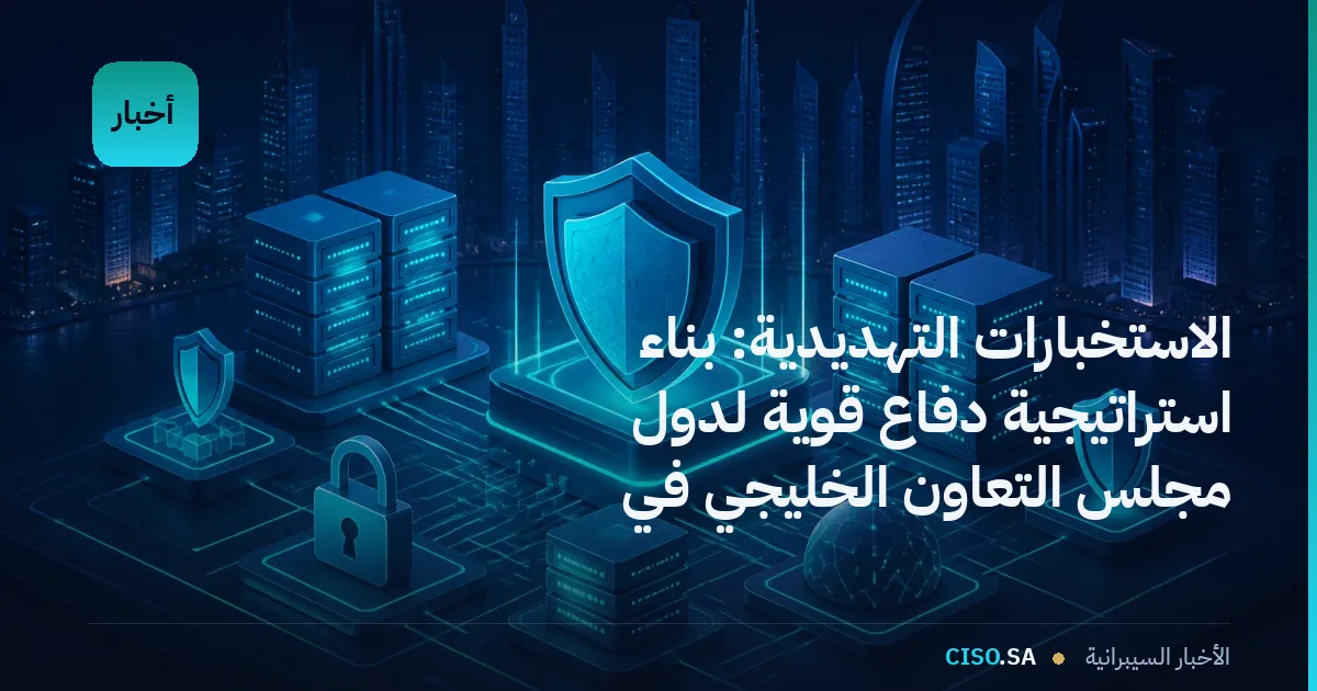 الاستخبارات التهديدية: بناء استراتيجية دفاع قوية لدول مجلس التعاون الخليجي في 2026