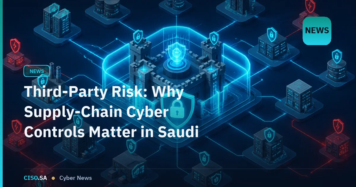 Third-Party Risk: Why Supply-Chain Cyber Controls Matter in Saudi Arabia
