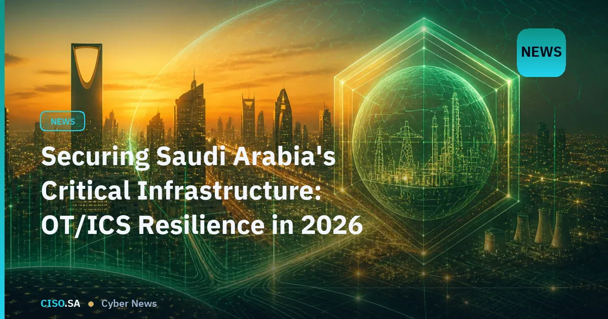Securing Saudi Arabia's Critical Infrastructure: OT/ICS Resilience in 2026