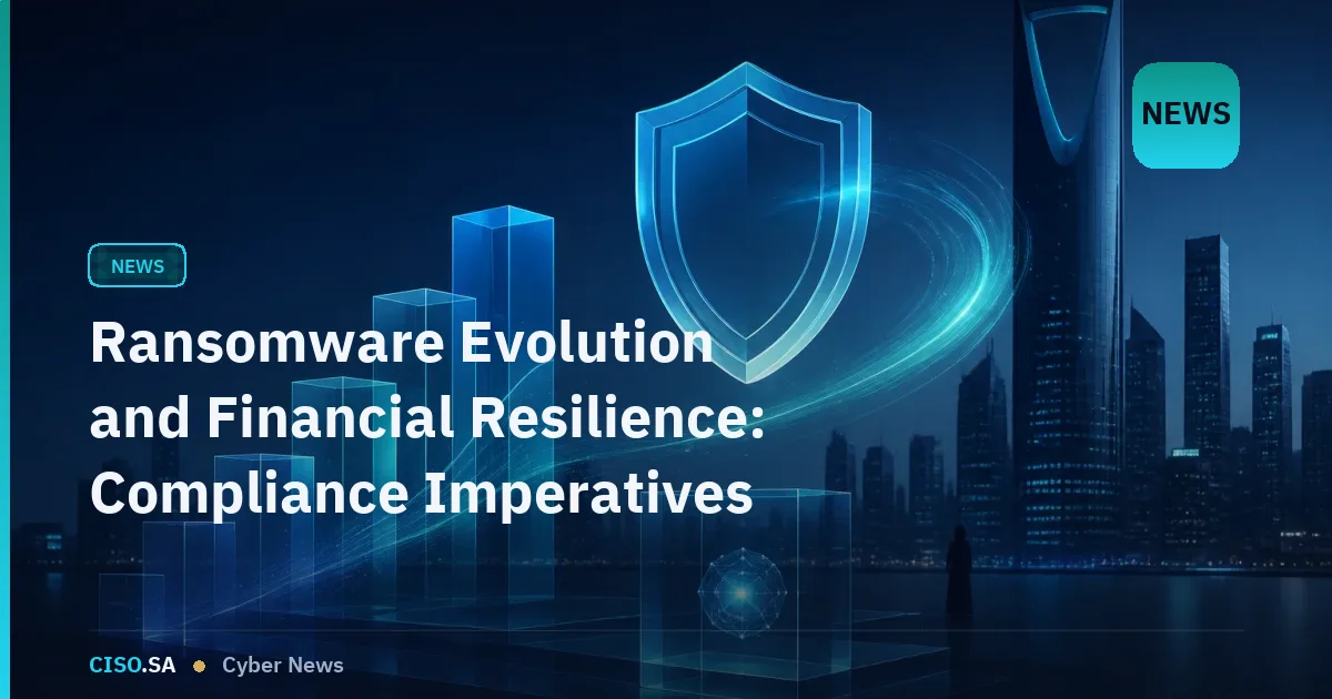 Ransomware Evolution and Financial Resilience: Compliance Imperatives for Saudi Banks