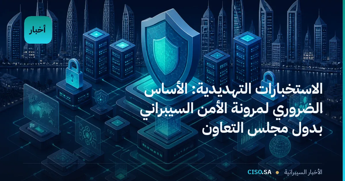 الاستخبارات التهديدية: الأساس الضروري لمرونة الأمن السيبراني بدول مجلس التعاون