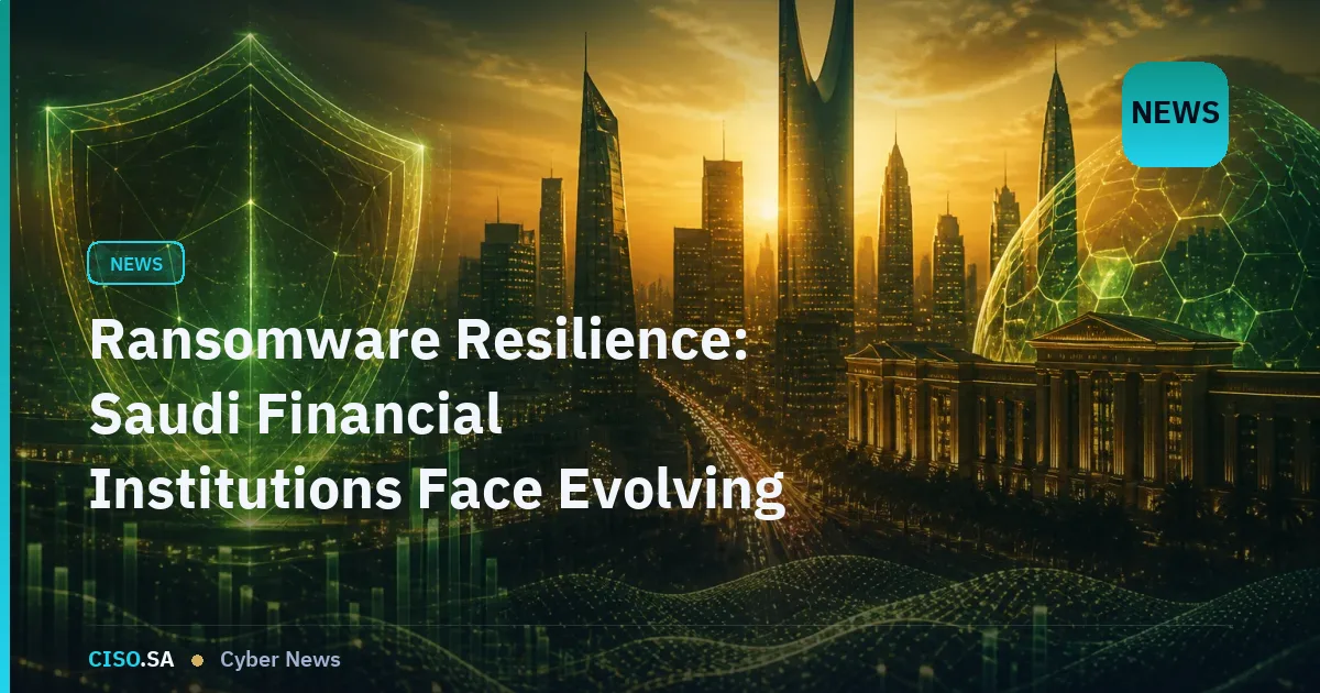 Ransomware Resilience: Saudi Financial Institutions Face Evolving Threats and Regulatory Demands