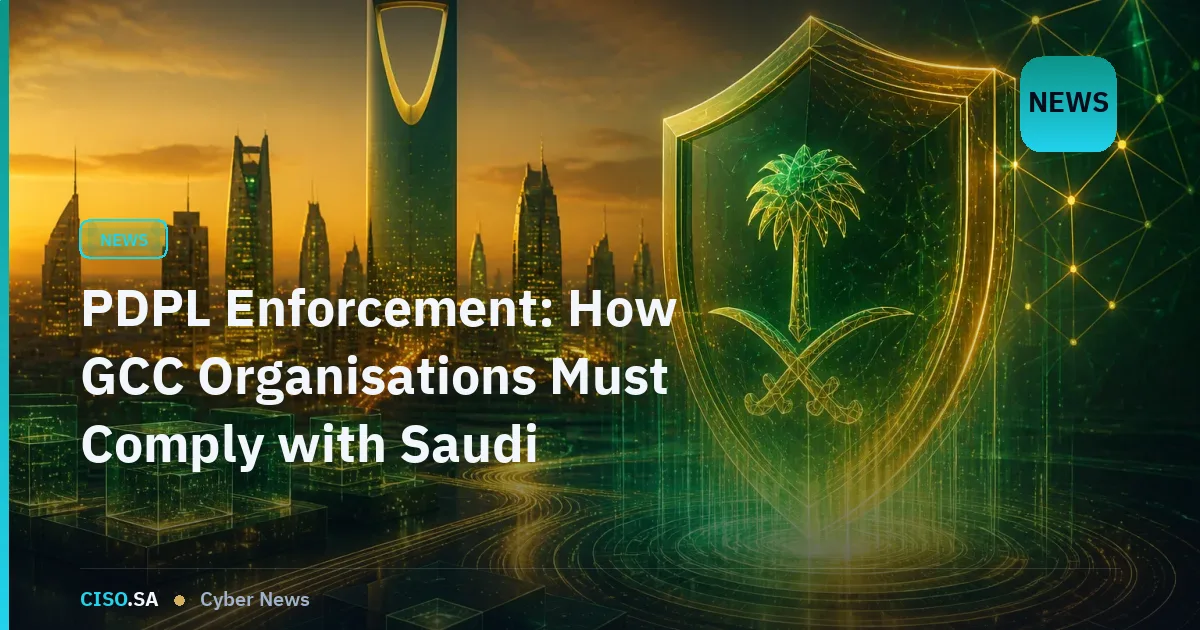 PDPL Enforcement: How GCC Organisations Must Comply with Saudi Data-Protection Rules