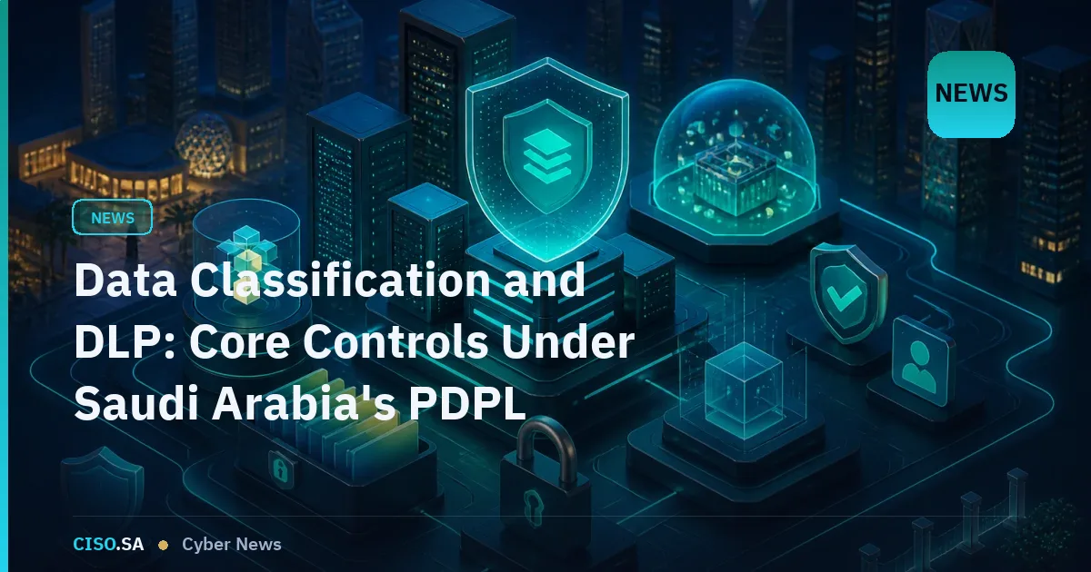 Data Classification and DLP: Core Controls Under Saudi Arabia's PDPL