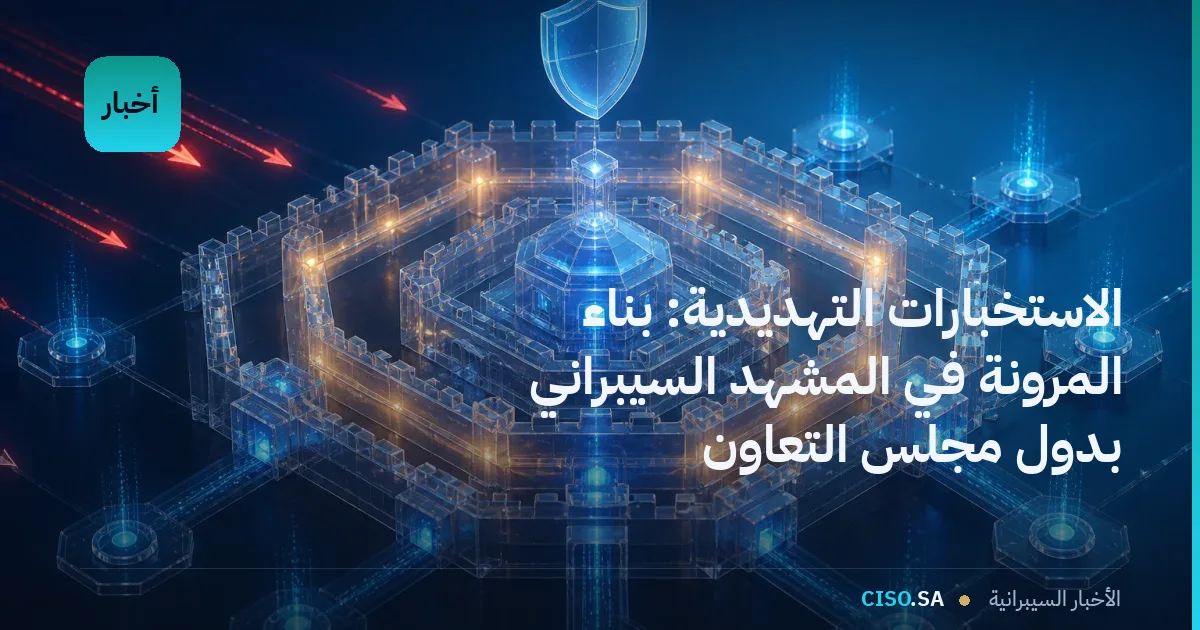 الاستخبارات التهديدية: بناء المرونة في المشهد السيبراني بدول مجلس التعاون