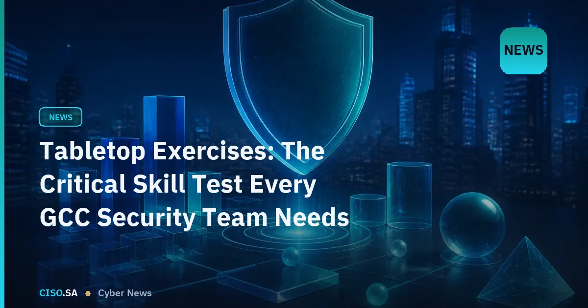 Tabletop Exercises: The Critical Skill Test Every GCC Security Team Needs
