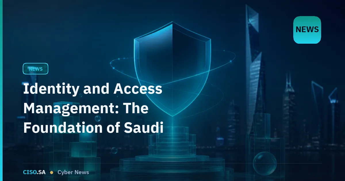 Identity and Access Management: The Foundation of Saudi Cybersecurity Resilience in 2026