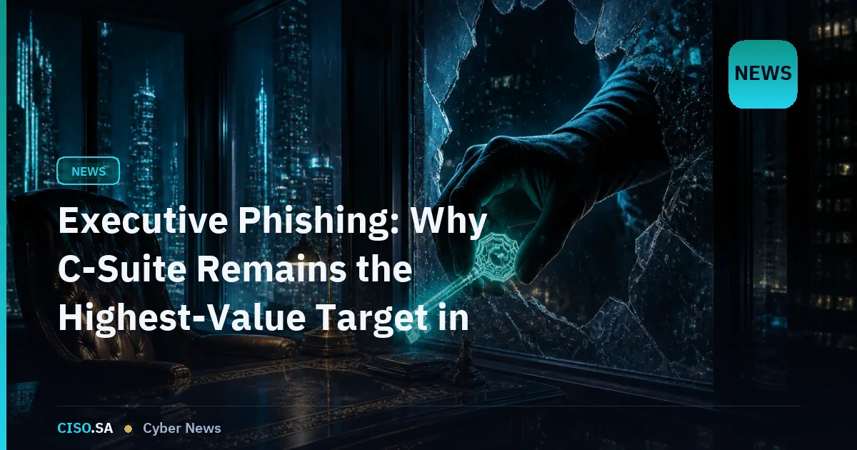 Executive Phishing: Why C-Suite Remains the Highest-Value Target in GCC Organizations