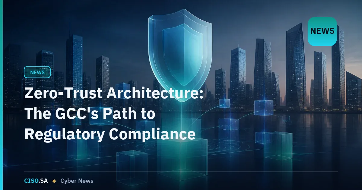 Zero-Trust Architecture: The GCC's Path to Regulatory Compliance and Resilience