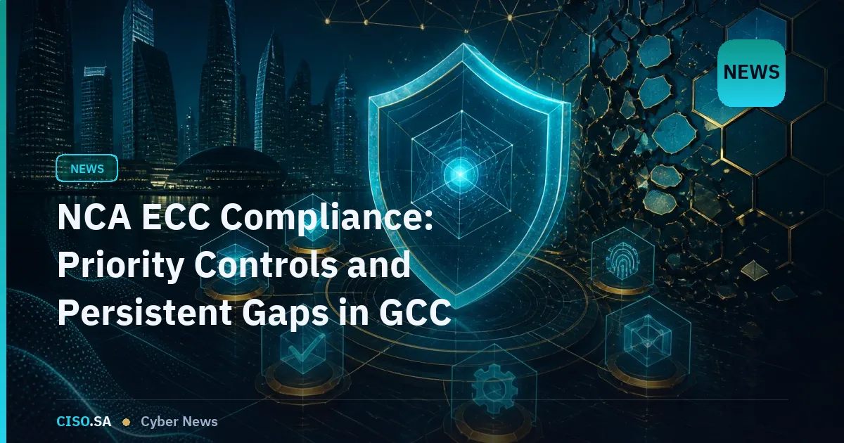 NCA ECC Compliance: Priority Controls and Persistent Gaps in GCC Organizations