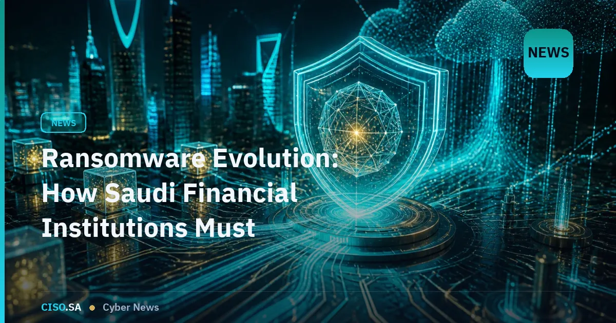 Ransomware Evolution: How Saudi Financial Institutions Must Strengthen Resilience in 2026