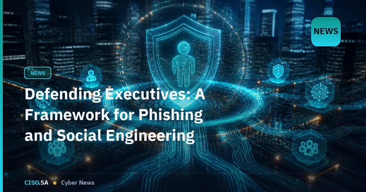 Defending Executives: A Framework for Phishing and Social Engineering Resilience