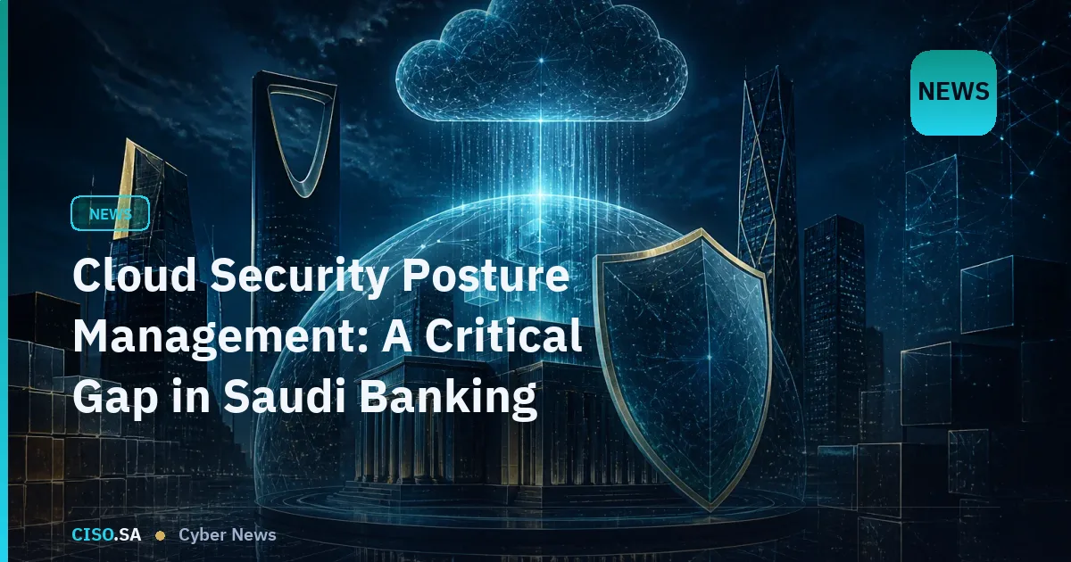 Cloud Security Posture Management: A Critical Gap in Saudi Banking Compliance