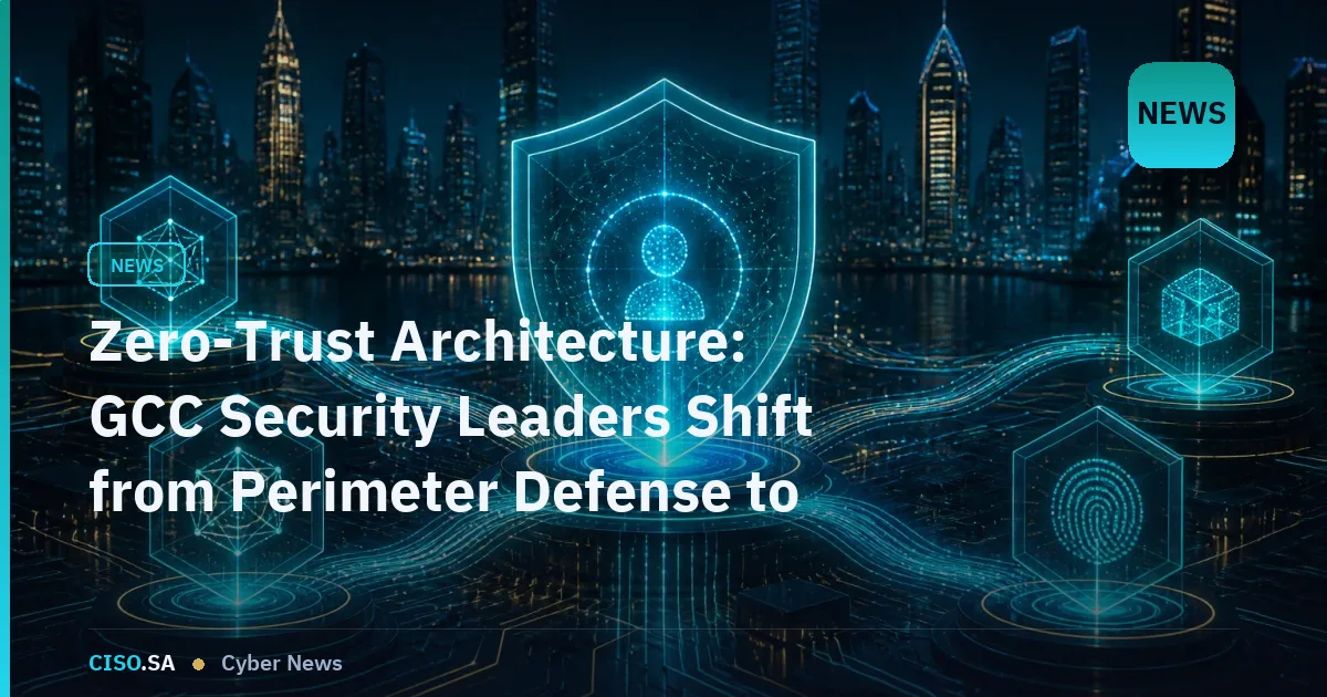 Zero-Trust Architecture: GCC Security Leaders Shift from Perimeter Defense to Continuous Verification