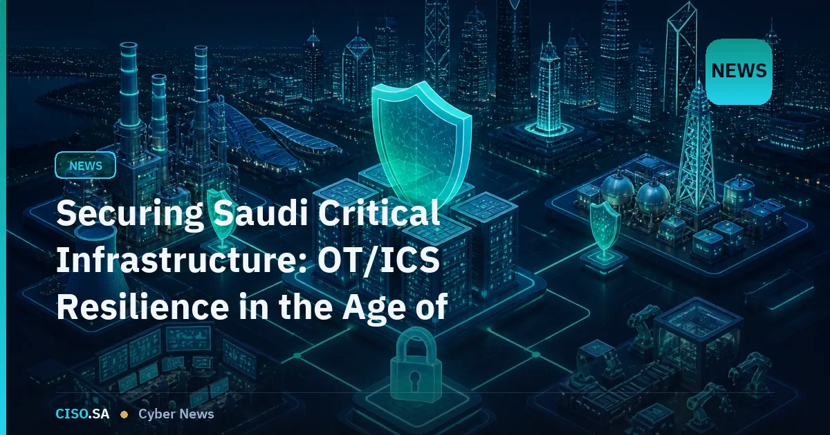Securing Saudi Critical Infrastructure: OT/ICS Resilience in the Age of Converged Networks