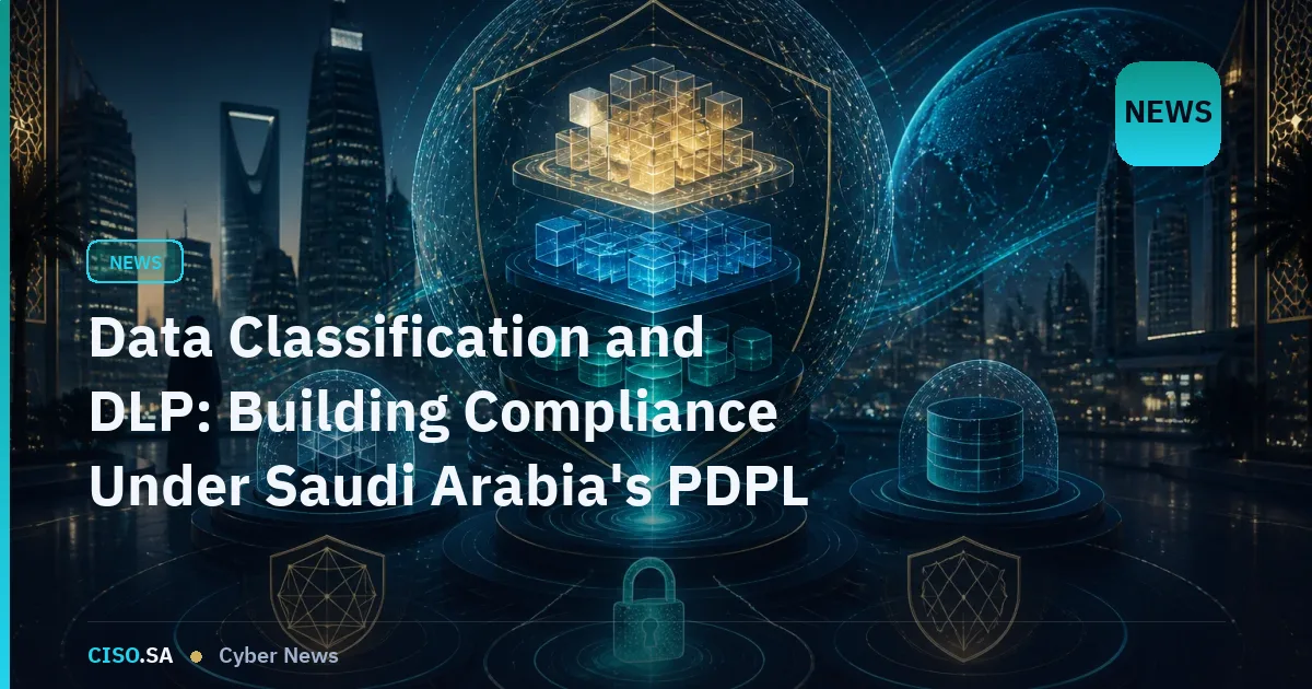 Data Classification and DLP: Building Compliance Under Saudi Arabia's PDPL