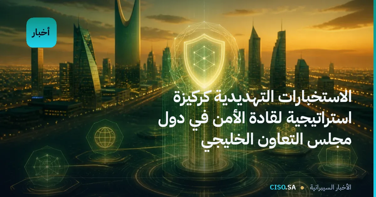 الاستخبارات التهديدية كركيزة استراتيجية لقادة الأمن في دول مجلس التعاون الخليجي