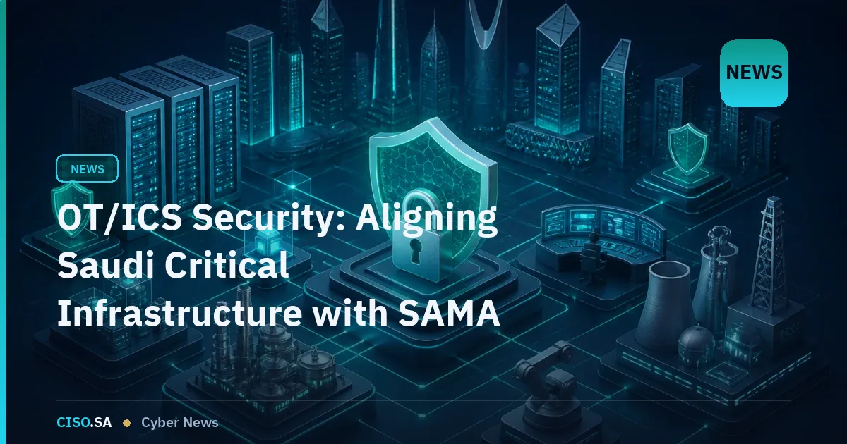 OT/ICS Security: Aligning Saudi Critical Infrastructure with SAMA and NCA Frameworks