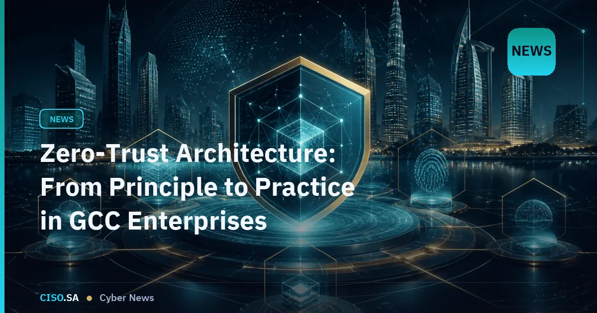 Zero-Trust Architecture: From Principle to Practice in GCC Enterprises