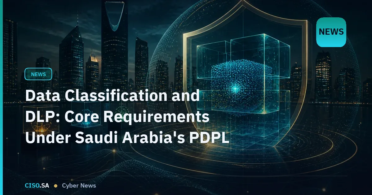 Data Classification and DLP: Core Requirements Under Saudi Arabia's PDPL