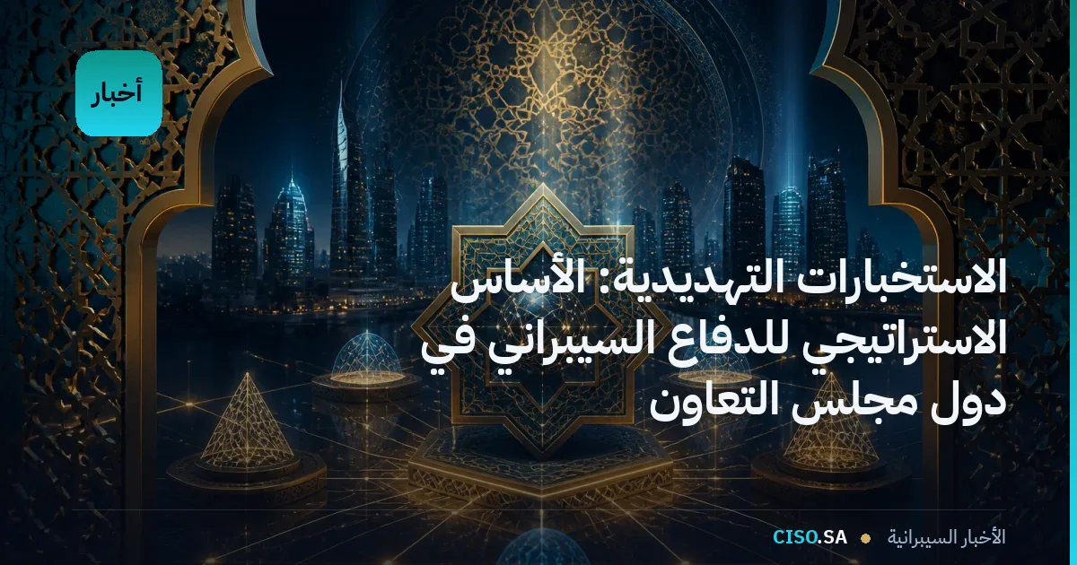 الاستخبارات التهديدية: الأساس الاستراتيجي للدفاع السيبراني في دول مجلس التعاون
