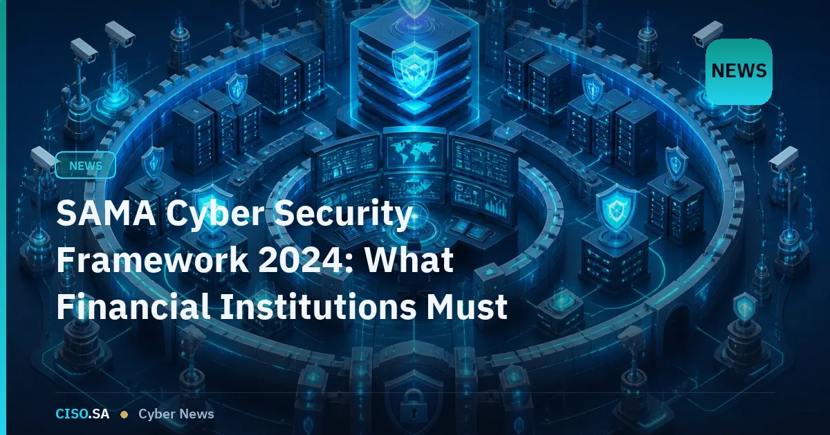 SAMA Cyber Security Framework 2024: What Financial Institutions Must Evidence Now