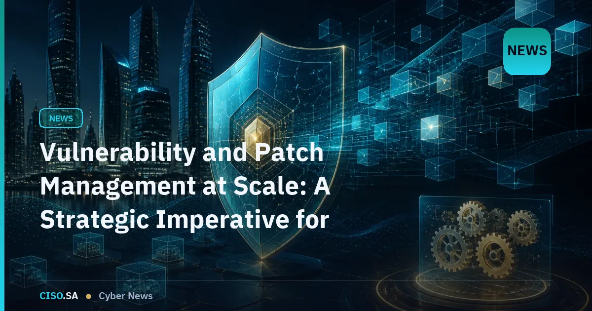 Vulnerability and Patch Management at Scale: A Strategic Imperative for GCC Enterprises