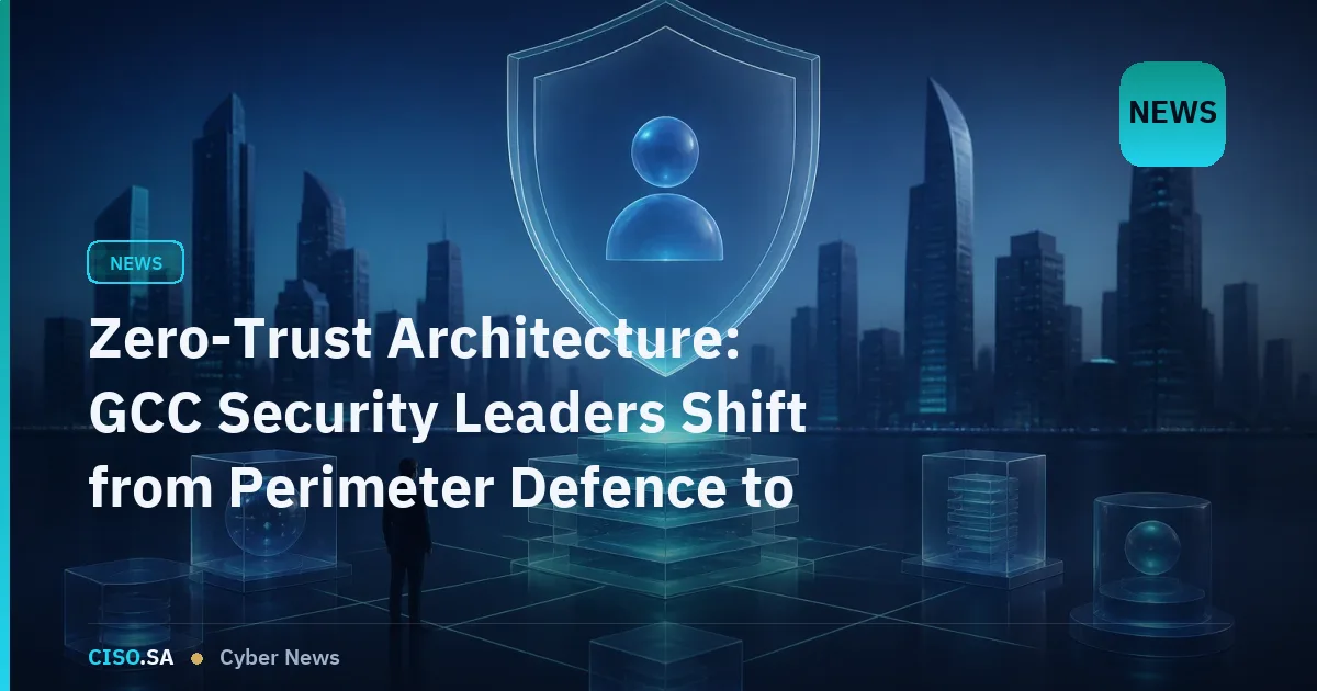 Zero-Trust Architecture: GCC Security Leaders Shift from Perimeter Defence to Identity-Centric Models