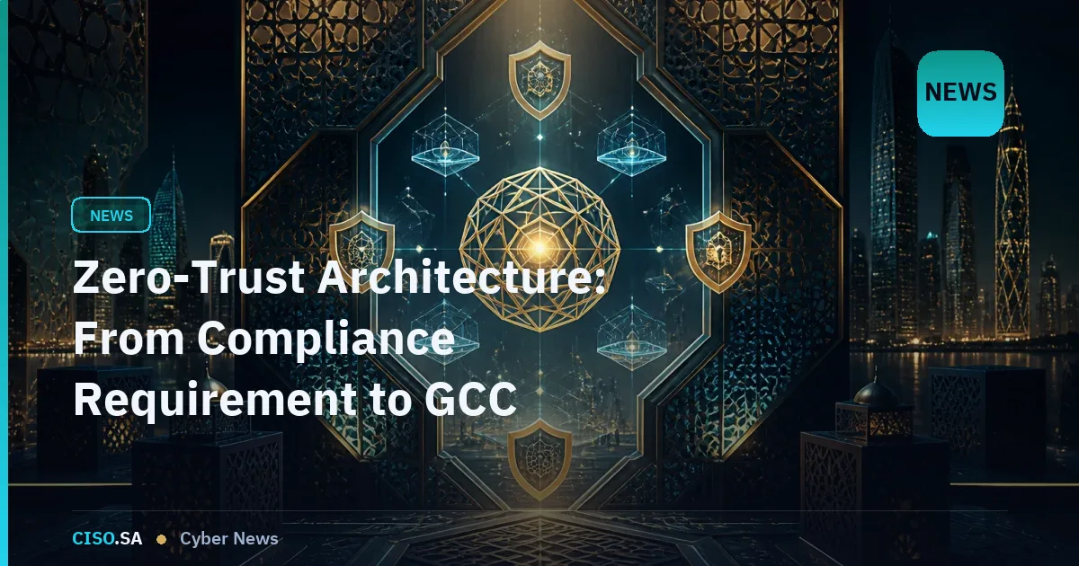 Zero-Trust Architecture: From Compliance Requirement to GCC Security Standard
