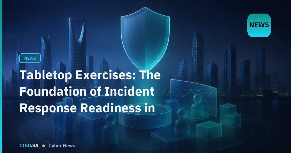 Tabletop Exercises: The Foundation of Incident Response Readiness in Saudi Arabia
