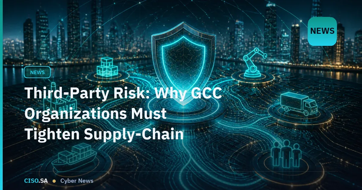Third-Party Risk: Why GCC Organizations Must Tighten Supply-Chain Cyber Controls