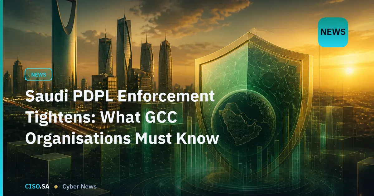 Saudi PDPL Enforcement Tightens: What GCC Organisations Must Know Now