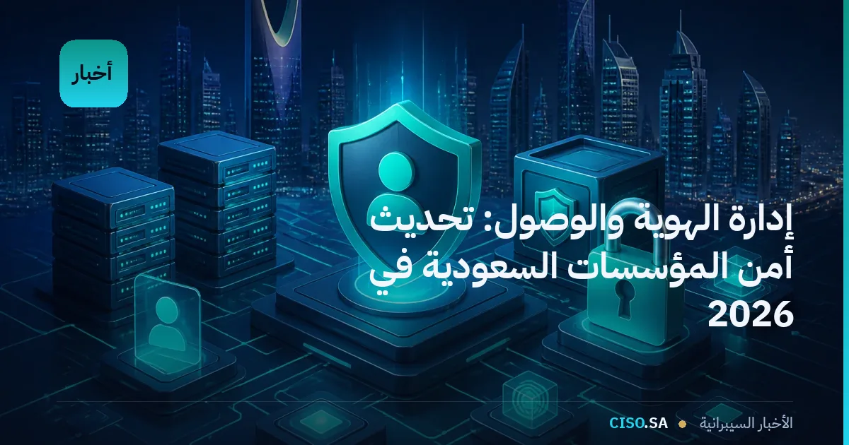 إدارة الهوية والوصول: تحديث أمن المؤسسات السعودية في 2026