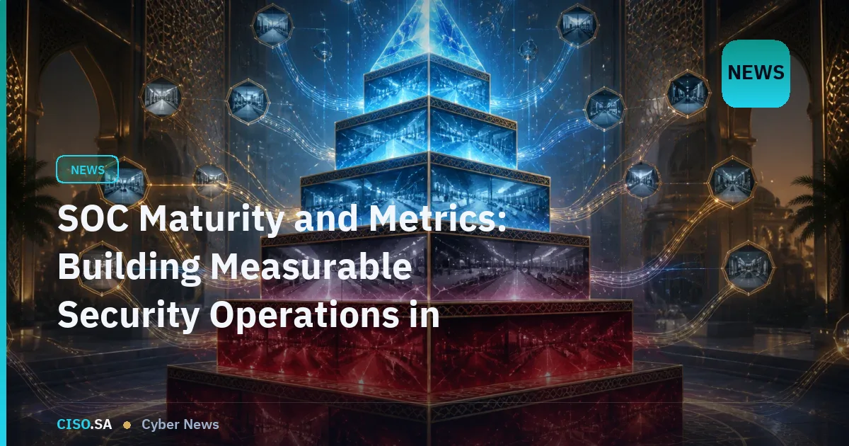 SOC Maturity and Metrics: Building Measurable Security Operations in Saudi Arabia