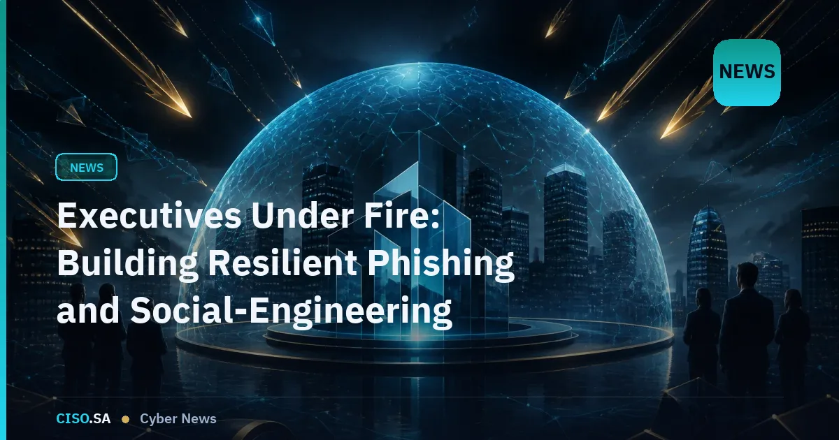 Executives Under Fire: Building Resilient Phishing and Social-Engineering Defences