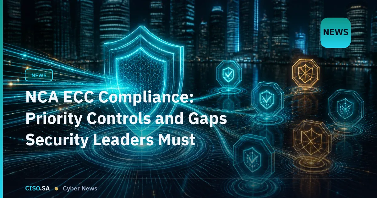 NCA ECC Compliance: Priority Controls and Gaps Security Leaders Must Close