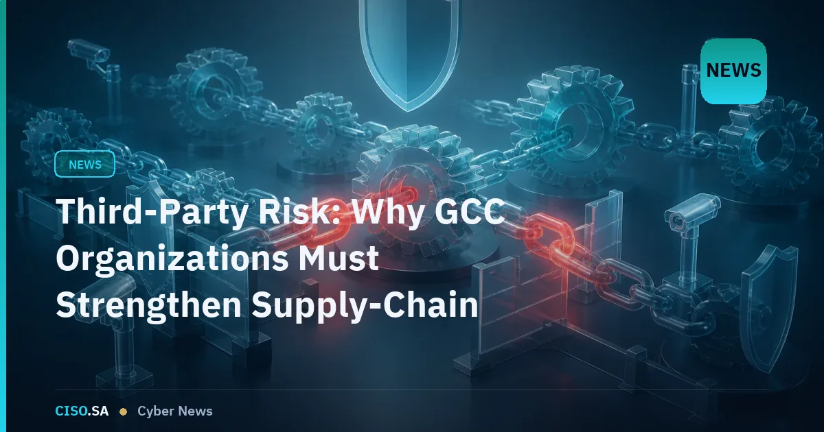Third-Party Risk: Why GCC Organizations Must Strengthen Supply-Chain Security Now