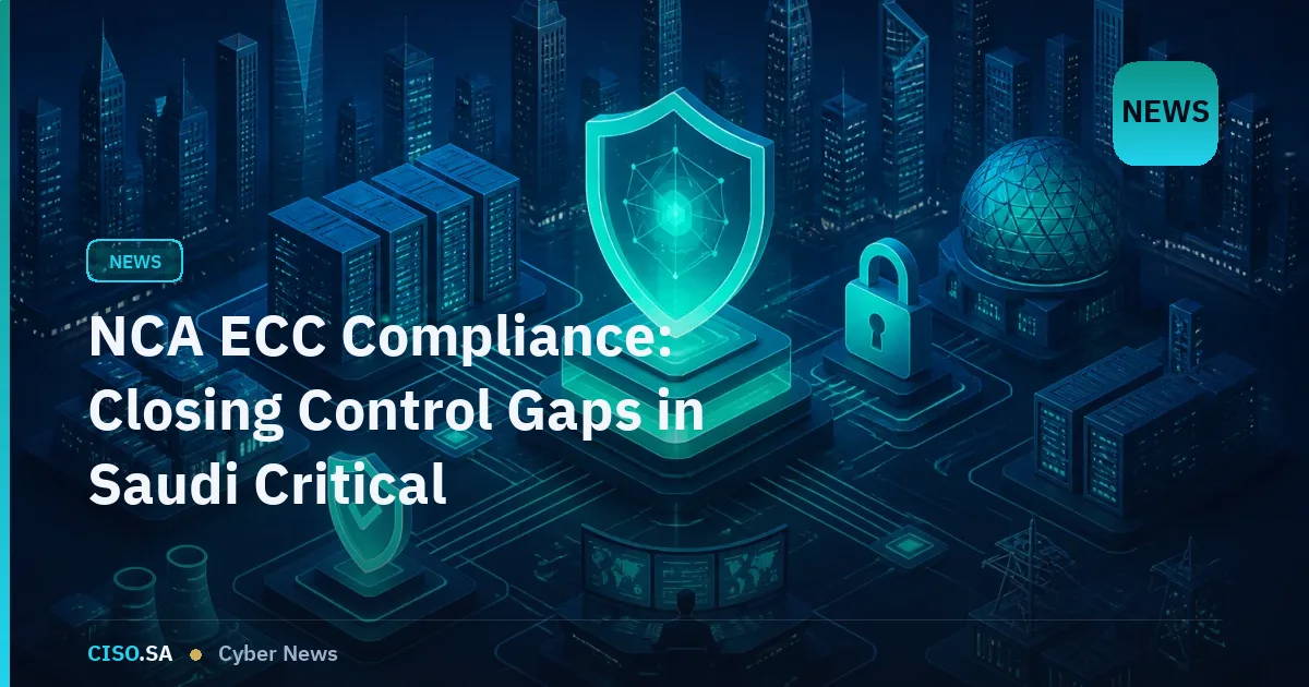 NCA ECC Compliance: Closing Control Gaps in Saudi Critical Infrastructure