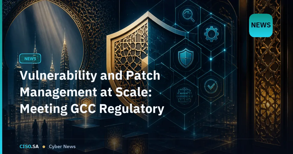 Vulnerability and Patch Management at Scale: Meeting GCC Regulatory Demands in 2026