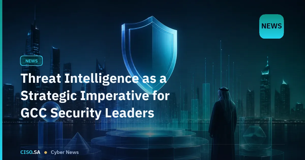 Threat Intelligence as a Strategic Imperative for GCC Security Leaders