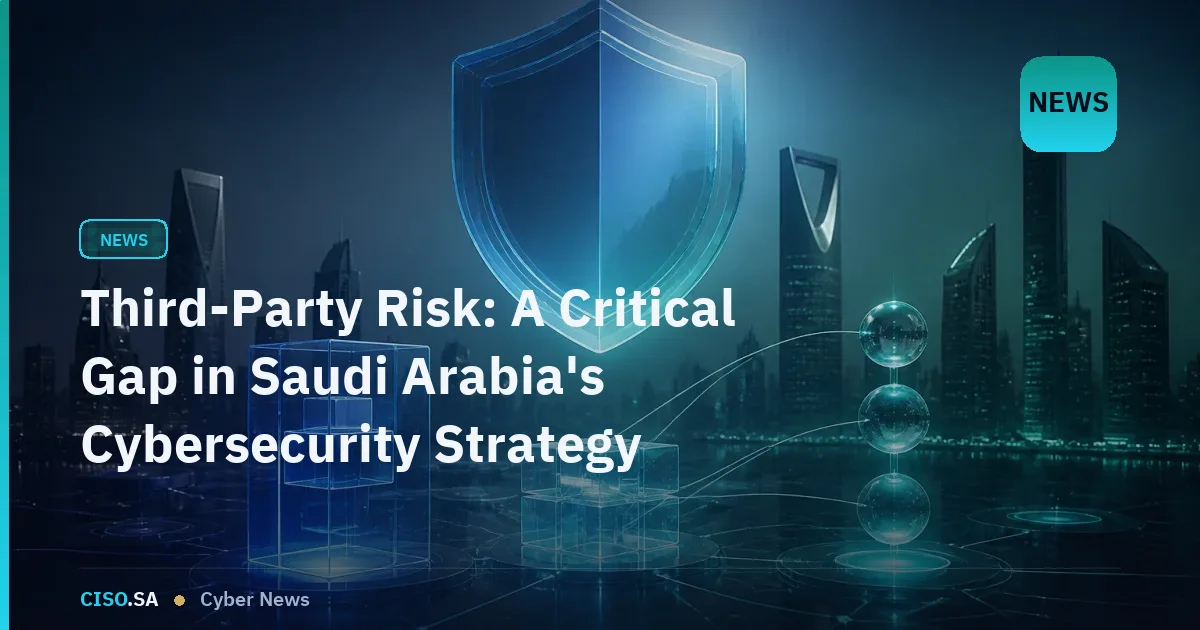 Third-Party Risk: A Critical Gap in Saudi Arabia's Cybersecurity Strategy