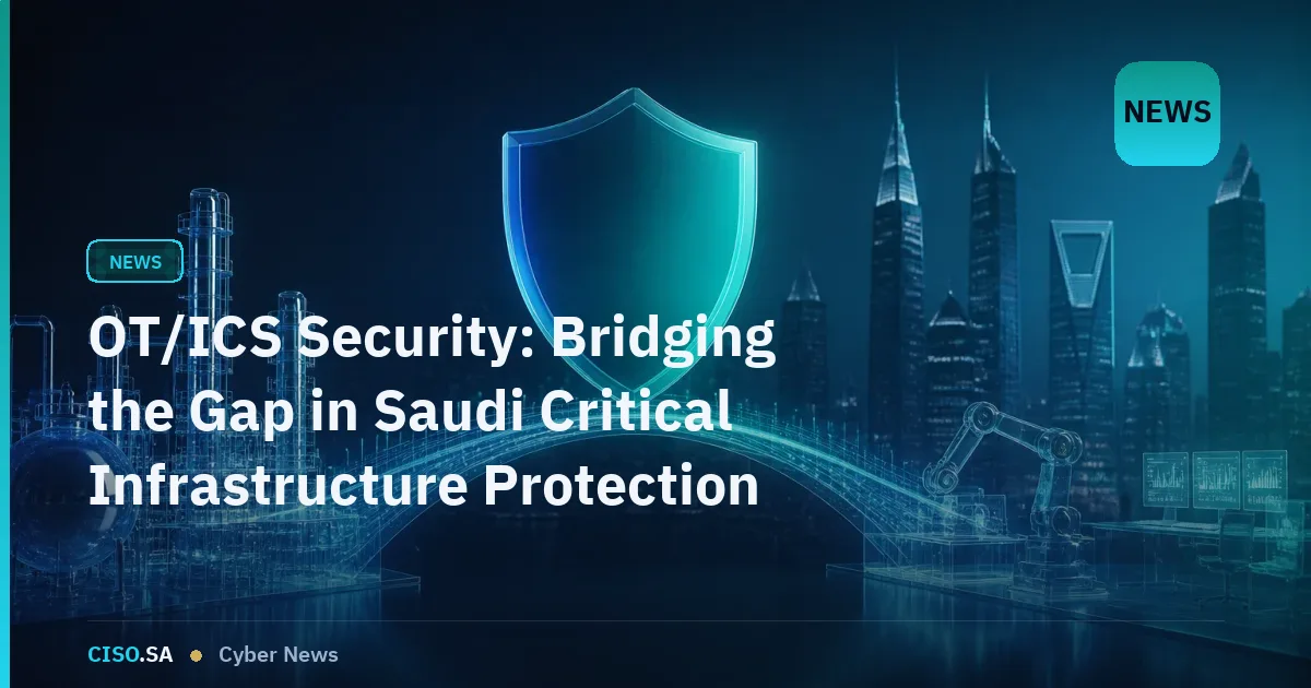 OT/ICS Security: Bridging the Gap in Saudi Critical Infrastructure Protection
