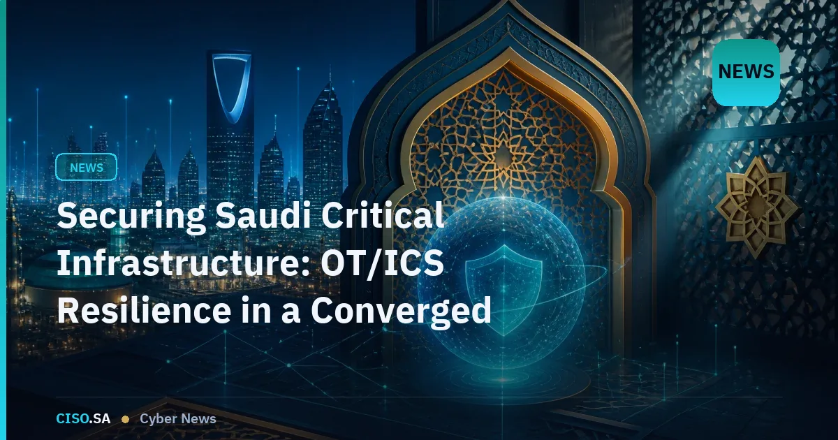 Securing Saudi Critical Infrastructure: OT/ICS Resilience in a Converged IT-OT World