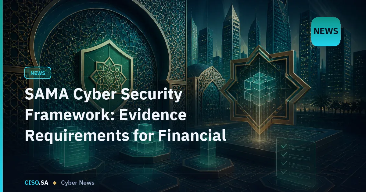 SAMA Cyber Security Framework: Evidence Requirements for Financial Institutions in 2026