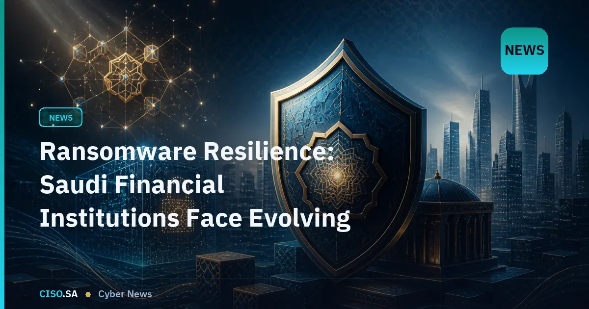 Ransomware Resilience: Saudi Financial Institutions Face Evolving Threats and Compliance Demands
